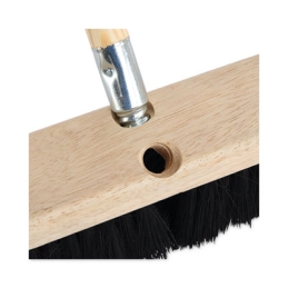 24" Black Tampico Fiber Bristles Brush Head