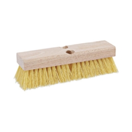 10" Cream Polypropylene Bristle Deck Brush Head