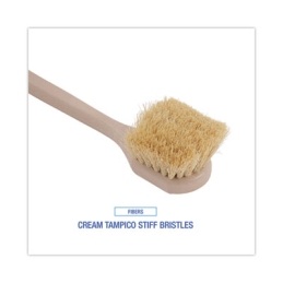 14.5" Cream Tampico Bristle Utility Brush