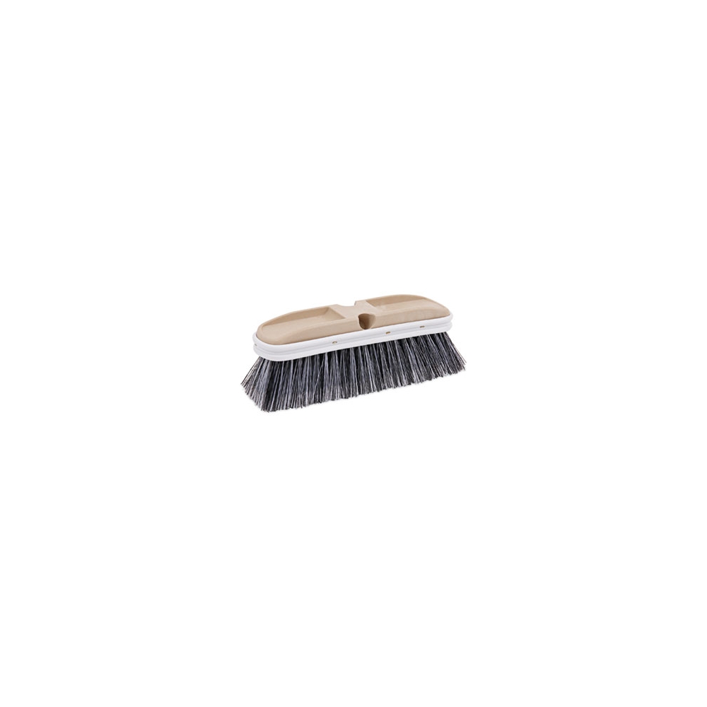 10" Polystyrene Vehicle Brush with Vinyl Bumper