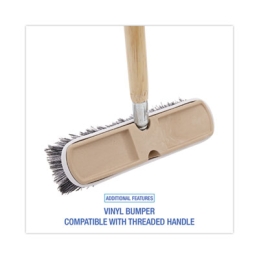 10" Polystyrene Vehicle Brush with Vinyl Bumper