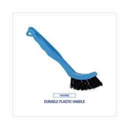 8" Blue Nylon Bristle Grout Brush