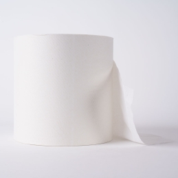 White 8" Hardwound Roll Towels