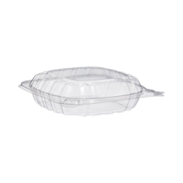 ClearSeal Hinged-Lid Plastic Containers