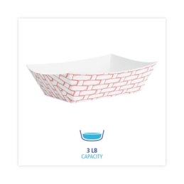 3 lb. Capacity Paper Food Baskets