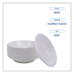 10-12 oz. Hi-Impact Plastic Bowls