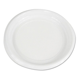 9” Hi-Impact Plastic Plates