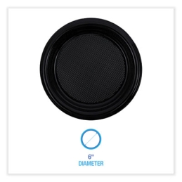 6” Hi-Impact Plastic Plates