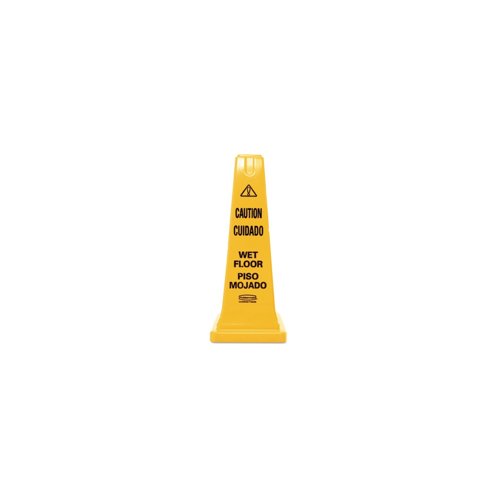 Multilingual Wet Floor Safety Cone