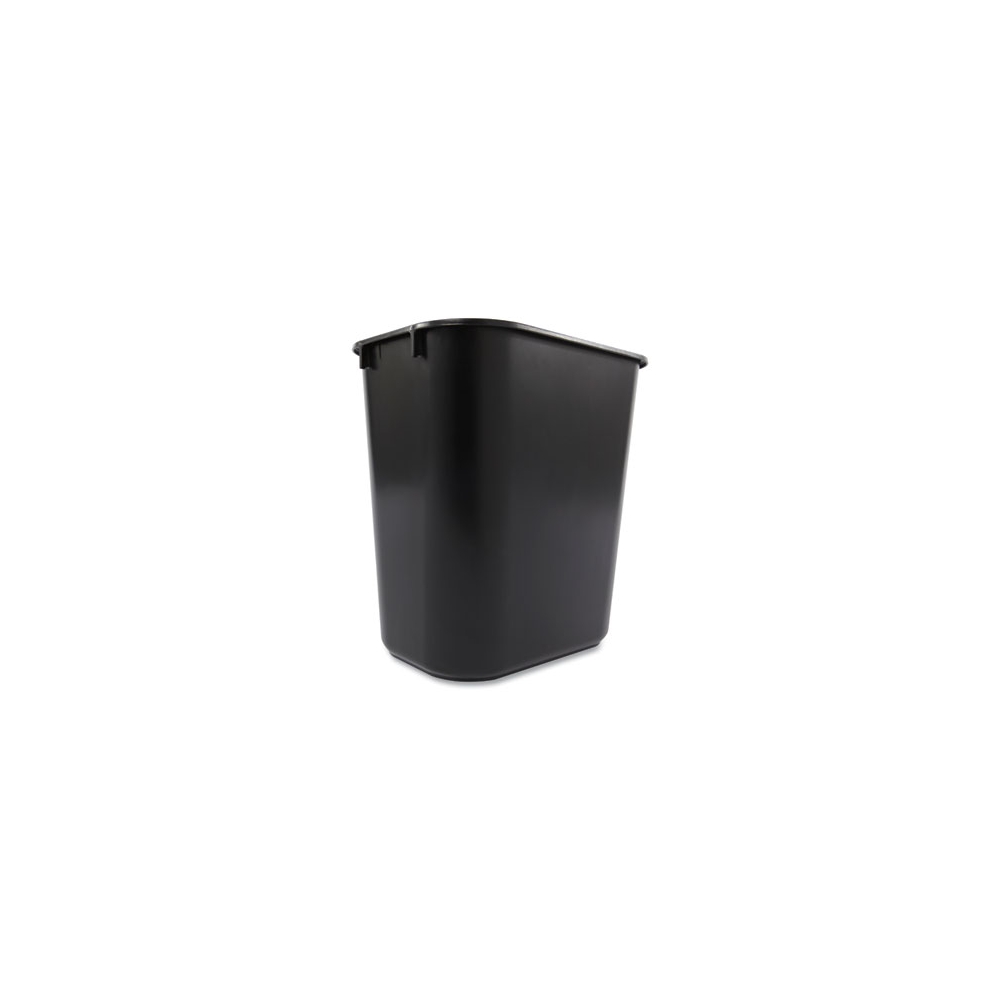 3.5 Gallon Deskside Plastic Wastebasket