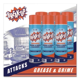 Break-Up Oven and Grill Cleaner