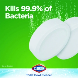 Clorox Ultra Clean Bleach Toilet Tablets