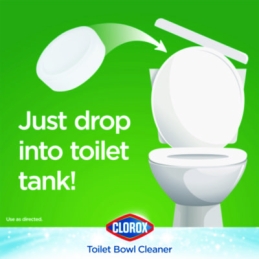 Clorox Ultra Clean Bleach Toilet Tablets