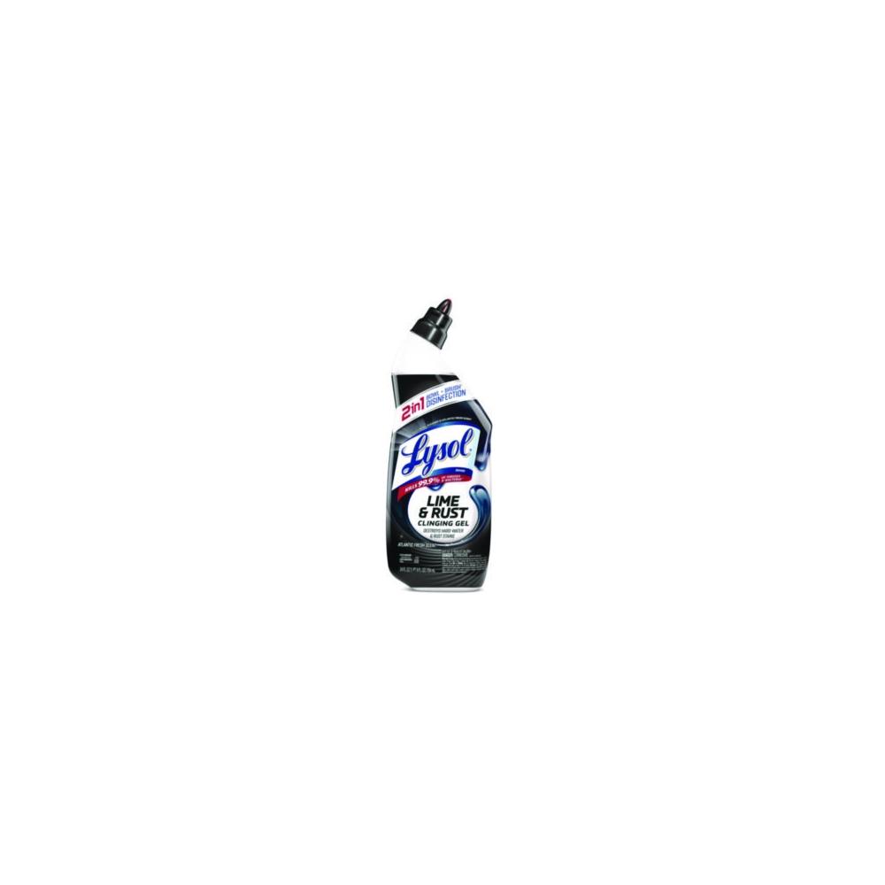 Lysol Disinfectant Toilet Bowl Cleaner with Lime & Rust Remover