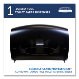 Cored JRT Jumbo Combo Toilet Tissue Dispenser