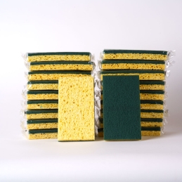 Medium Duty Green/Yellow Sponges