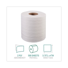 Standard Roll Toilet Tissue