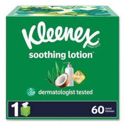 Lotion Facial Tissue