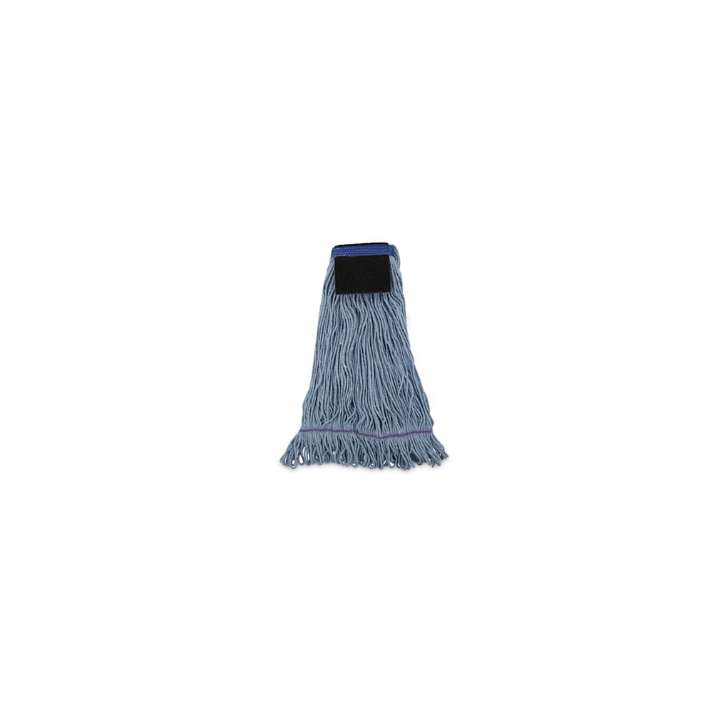 Large Looped End Wet Mop Head with Scrub Pad