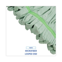 Large Microfiber Looped-End Wet Mop Heads