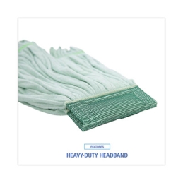 Large Microfiber Looped-End Wet Mop Heads