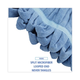 Medium Microfiber Looped-End Wet Mop Heads