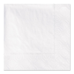 White Beverage Napkins