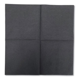 Morsoft Black Beverage Napkins