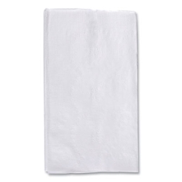 White Interfold Dinner Napkins