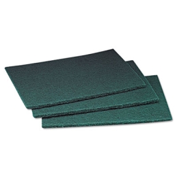 Green Commercial Scouring Pads