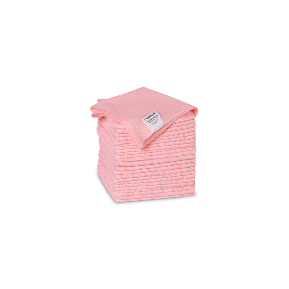 Pink Microfiber Cleaning Cloths