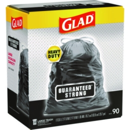 Guaranteed Strong Large Drawstring Trash Bags