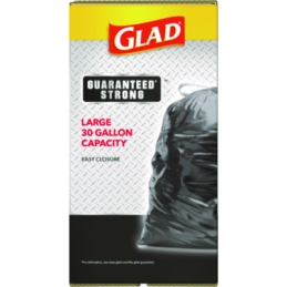 Guaranteed Strong Large Drawstring Trash Bags