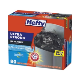 13 Gallon Ultra Strong Black-Out Tall Kitchen Trash Bags