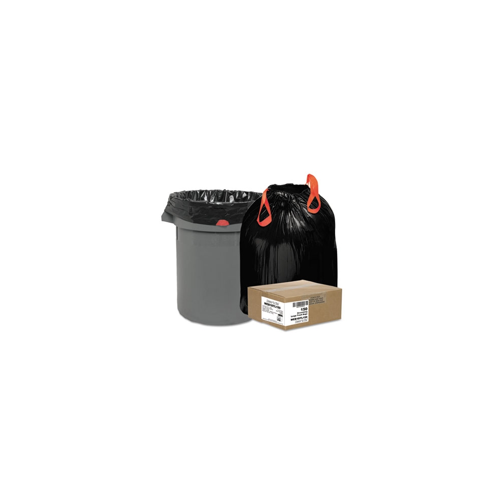 33 Gallon Heavy Duty Drawstring Trash Bags