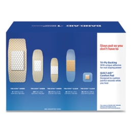 Assorted Sheer and Clear Adhesive Bandages