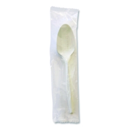 Medium Weight Wrapped Plastic Spoons