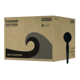 Heavyweight Plastic Soup Spoons