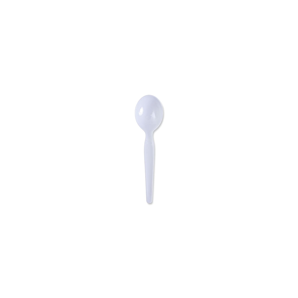 Medium Weight Plastic Soup Spoons