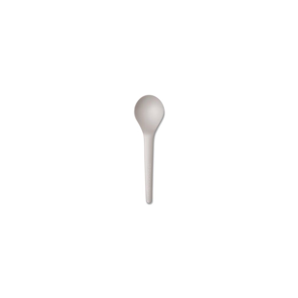 Plantware Compostable Plastic Soup Spoons