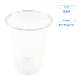 10 oz. Clear Plastic Cold Cups