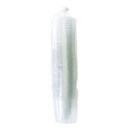 12 oz. Squat Clear Plastic Cold Cups