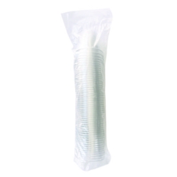 9 oz. Squat Clear Plastic Cold Cups