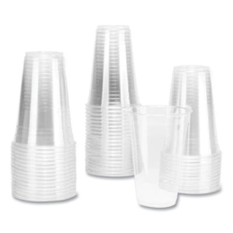 20 oz. Clear PET Plastic Cups