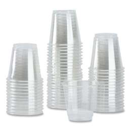 3 oz. Clear PET Plastic Cups