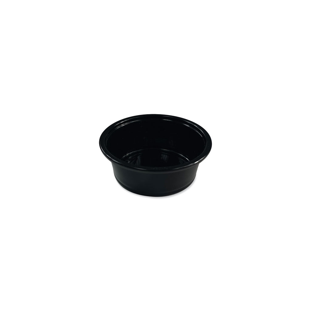 1.5 oz. Black Soufflé/Portion Cups