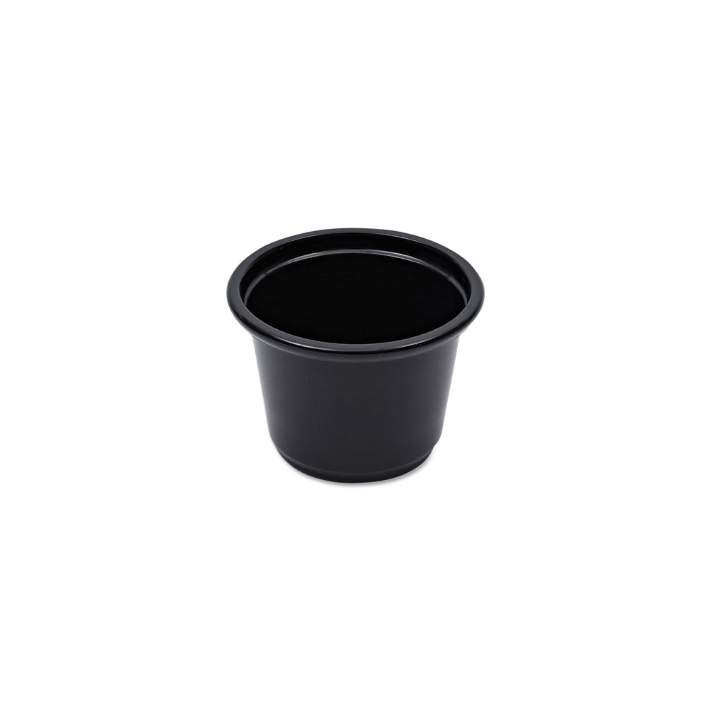 1 oz. Black Soufflé/Portion Cups