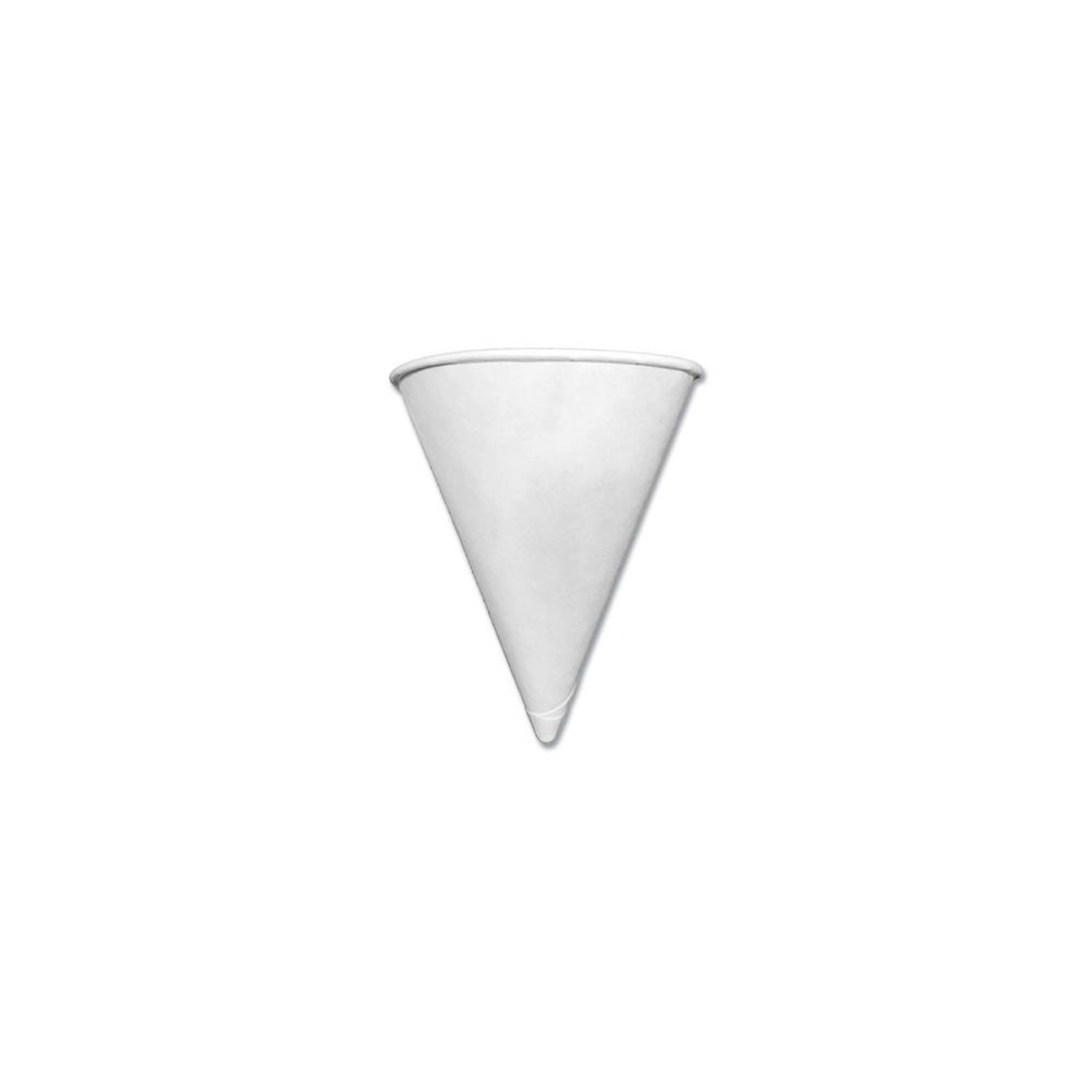 4 oz. White Paper Cone Cup