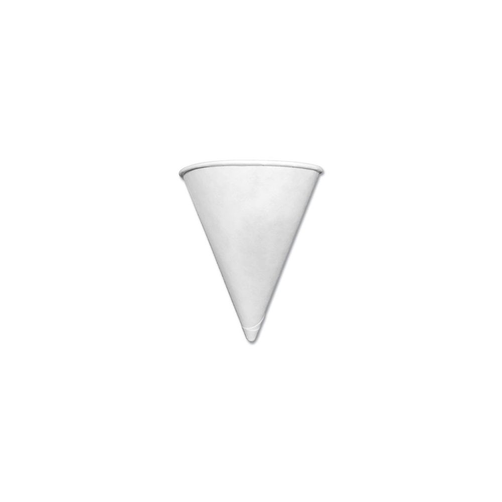 3.2 oz. White Paper Cone Cup