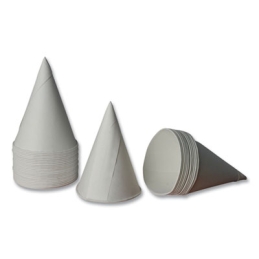 4.5 oz. Sugarcane Cone Cups